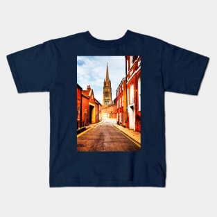 Louth Lincolnshire Church Spire Kids T-Shirt